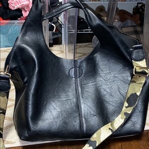 Social Threads Cross Body WITH camo strap!